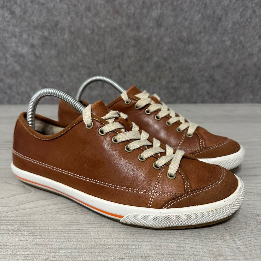 Cole Haan Air Mercury Lace Ox Mens Sz‎ 8 Brown Leather Sneakers C08641